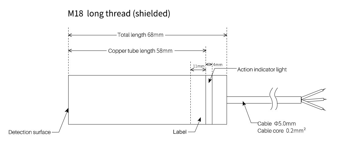 m18 inductive proximity sensor 8