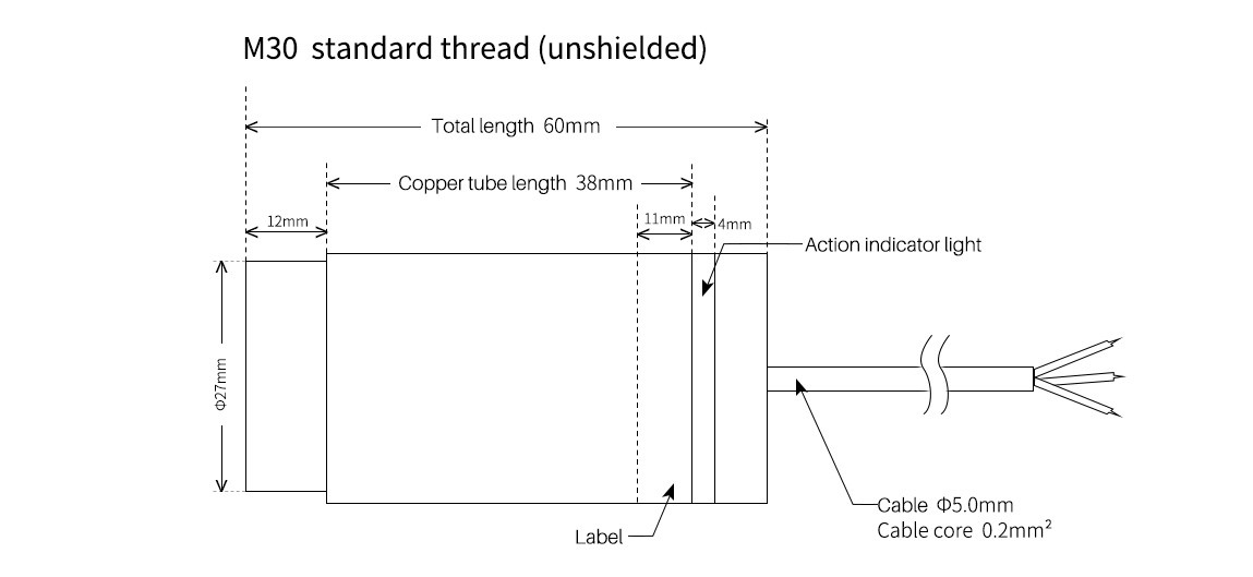 long range inductive proximity sensor 1